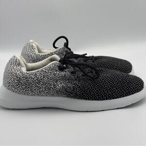 Giesswein Merino Wool Sneakers Black White Comfort Shoes EU 39 US 8 Germany